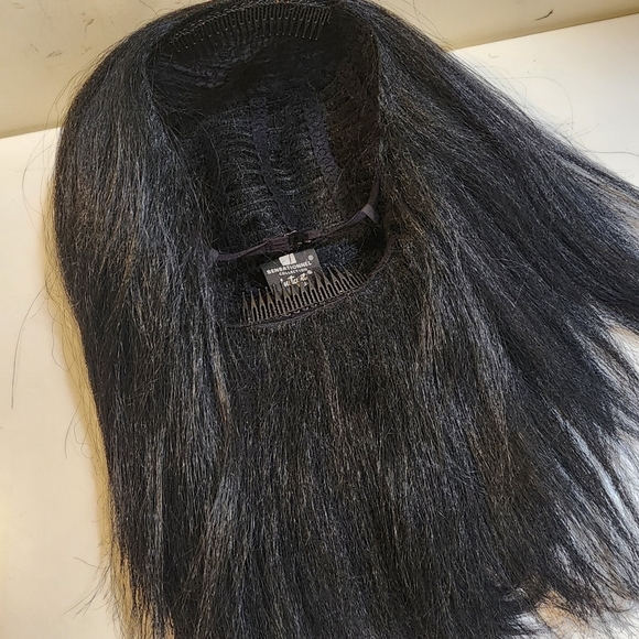 Sensationnal Collection Instant Weave Black Kinki Bob Wig - Picture 8 of 9